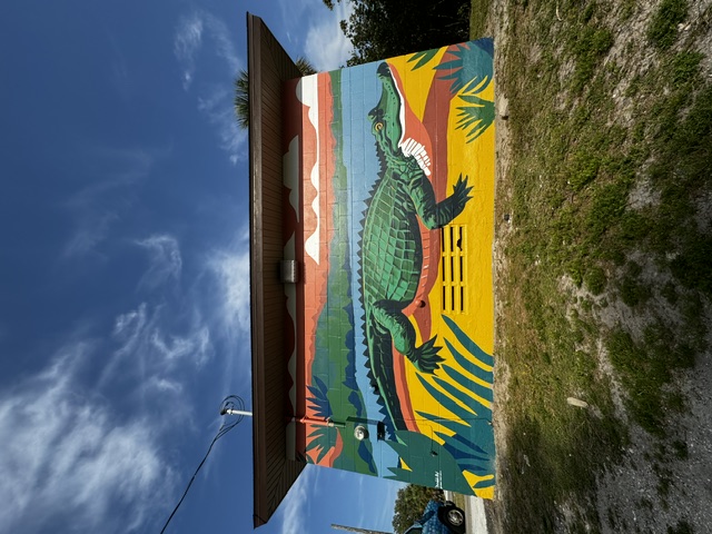 SaintPaintArts mural artwork for Madeira Beach businesses